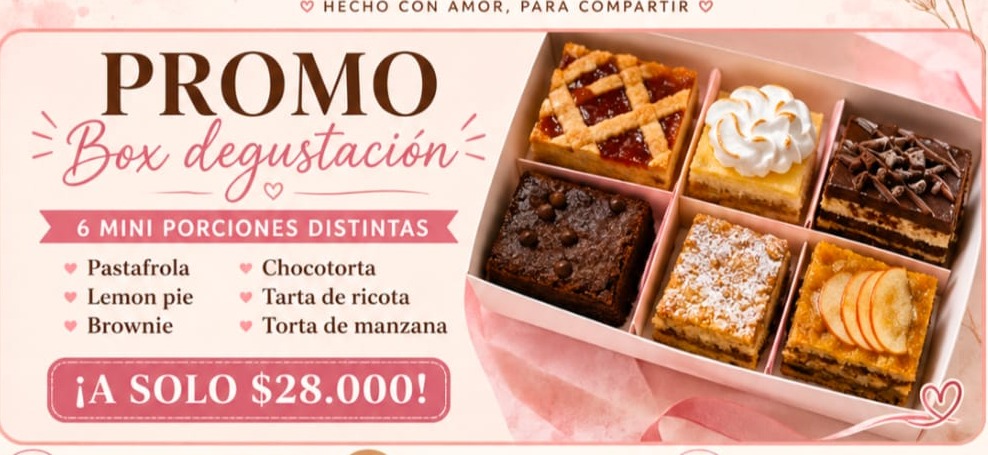 Promo box degustación de Bianca y Zoe